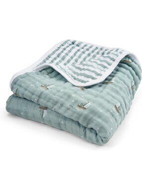 Organic Cotton Dream Blanket | Muslin Baby Blanket for Boys & Girls | Toddler